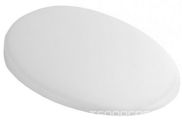 Сиденье с крышкой для унитаза, шарниры благородная латунь (R2 Star white ceramicplus), Amadea XX