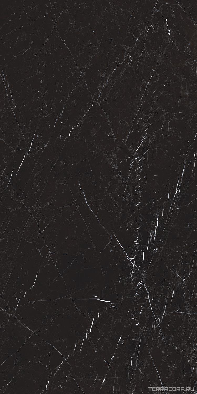 Керамогранит Florim Magnum I Classici di Rex Marquinia Glossy 120x240 Черный, фото 4