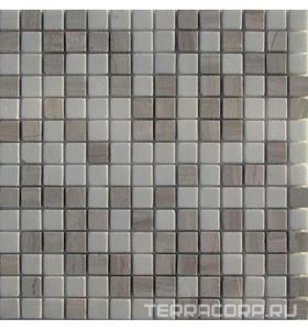Мозаика Спектр-М Натуральный камень Мозаика из камня на сетке M20-092-20T 30.5x30.5 Комбинированный 