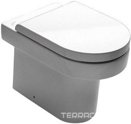 Унитаз напольный 370х560мм,пристенный,без сиденья,БЕЗ крепл к полу арт.Y0IQ(устан.с бачком Monolith Y0MK01 или с бачком скрытым в стене)Daytime XX