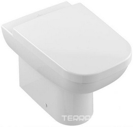 Унитаз пристенный 370х560мм, без сиденья, (цв. 01 white), комплект креплений в компл, Joyce XX