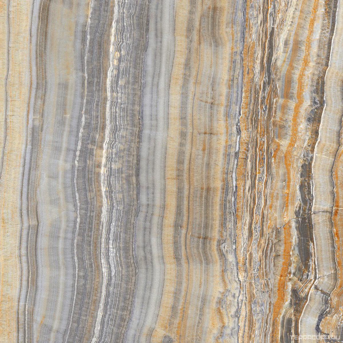 Керамогранит Ariostea Ultra Onici Grey Onyx Vein Cut Lucidato (Shiny) 6 мм 150x150 Серый, фото 6