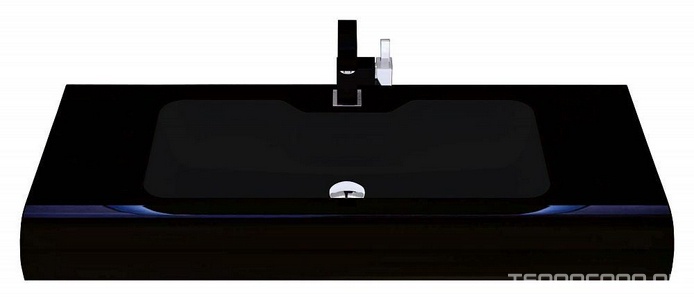 Раковина 100х42см, 1 отв.д/смес., (полимер. цв. ),  ZZ La Beaute Yonne TY02