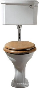 Бачок для унитаза "Средний", монтаж на стену, (без механизма, трубы, ручки слива, вентиля подвода воды)  ZZ Devon & Devon Oxford IBCBOXF