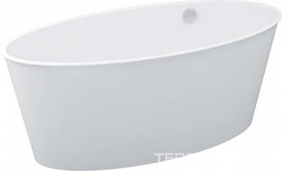 Ванна из искусственного камня Цвет и Стиль МариVanna белая| 160x73x52