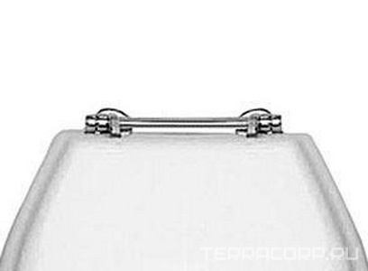 Петля для крепления сиденья к унитазу, (цв. хром), DX (левая) D&D, XX Devon & Devon Универсал RICDEVON