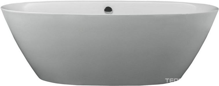 Ванна 1800x900xh600мм, акрил, отдельностоящая, слив-перелив цв.хром в комплекте, BelBagno ZZ BelBagno Универсал BB68-1800