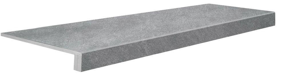 Ступени Kerama Marazzi Королевская дорога Ступень ЕВРО ТЕХНО Проходная серый темный (n044889)34.5х119.5 Серый, фото 3