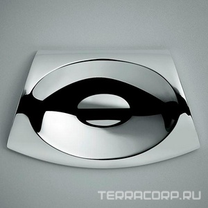 Мыльница настенная металл., (цв.хром),  Colombo Land B2801.000