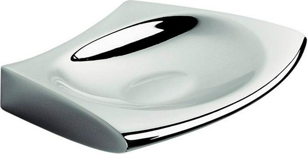 Мыльница настенная металл., (цв.хром),  Colombo Land B2801.000