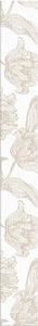 Керамическая плитка Azori Mallorca Бордюр  Beige Floris XX7.5x63 Комбинированный 