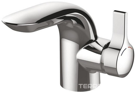 Смеситель для раковины, маленький корпус, с д/к, (цв.хром), Melagne ZZ Ideal Standard Melange A6117AA