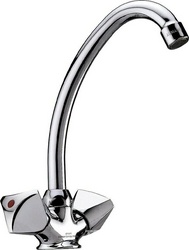 Смеситель Paini Classica BKCR570AEFFKM для кухонной мойки| 4x29x22