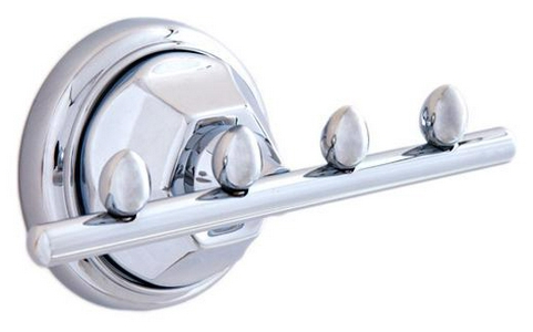 Крючок четверной 12см, (цв.хром),  ZZ Andrea Catarina CAK438 CR