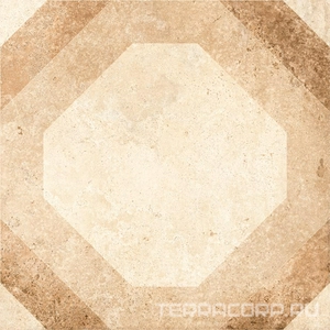 Керамогранит Grasaro Tivoli ВставкаTaco Light BeigeT03 9.5x9.5 Бежевый 