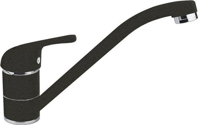 Смеситель Florentina Гамма AV для кухонной мойки, черный| 5x19x26