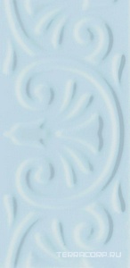 Керамическая плитка Kerama Marazzi Авеллино  голубой структура mix ZZ7.4х15 Голубой 