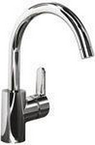 Смеситель для кухни, закруглённый излив, (цв.хром),  ZZ Ideal Standard Connect B9932AA