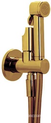Смеситель совм. с гигиеническим душем, шланг 120см, (цв.бронза), FIMA Carlo Frattini XX Fima Carlo Frattini PALOMA FLAT F2310BR