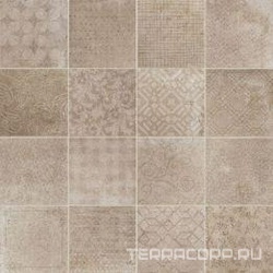 Керамогранит CIR Riabita Fabric Natural (23 mix) 10x10 Коричневый 