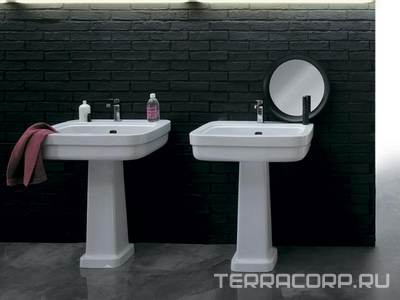 Раковина 70х49см, с 1 отв.д/смесит., крепл. в компл.,  ZZ Simas Evolution EVO11