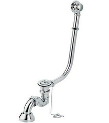 Слив-перлив для ванны NEWCAST, хром XX