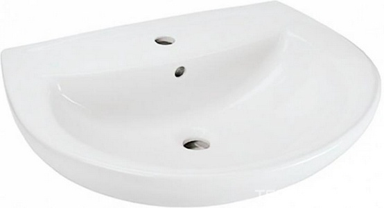 "" (BOX) умывальник 60х46 см, белый ZZ Vidima Сева-Дуо W413961/W413901