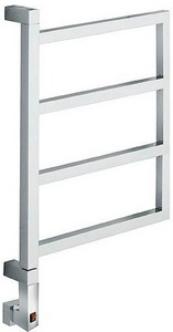 Полотенцесушитель 400(485)хh475(680)мм, (эл.+Box), (цв. Mat(Satin) Nickel), Margaroli ZZ Margaroli Brezza 800 Mat(Satin) Nickel (Эл.+Box)