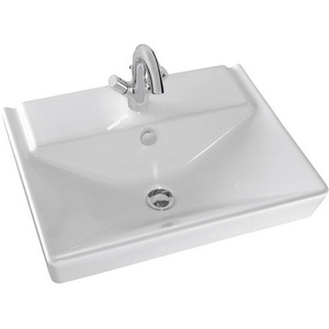 Керамическая раковина 60*46,5 с отверстием для смесителя, с переливным отверстием XX Jacob Delafon Reve E4802-00