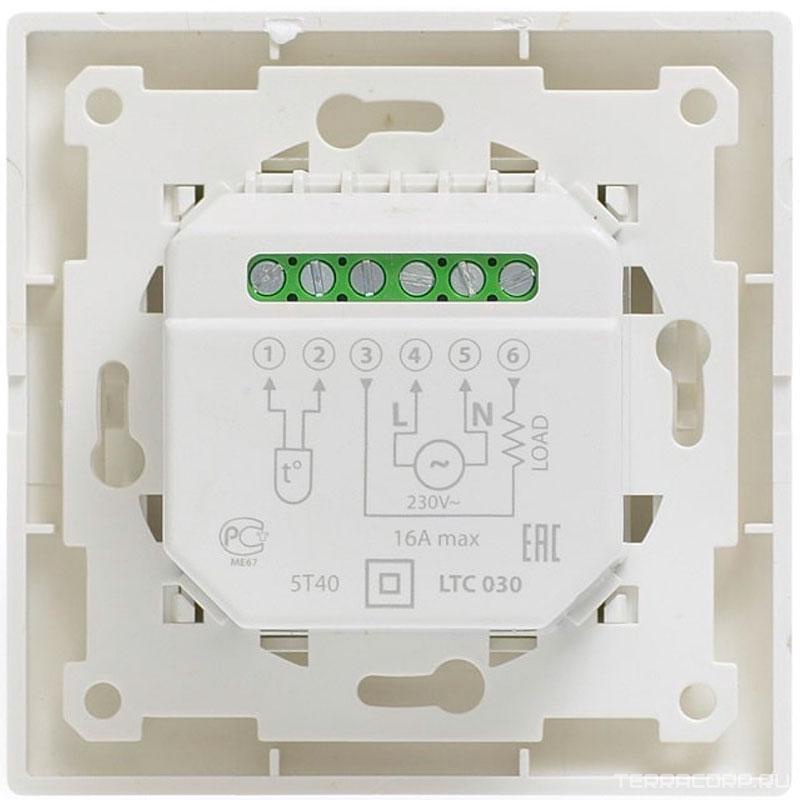 мех. Aura LTC 030 белый (комплектуется рамкой из серии Valena Legrand Electric.), фото 4