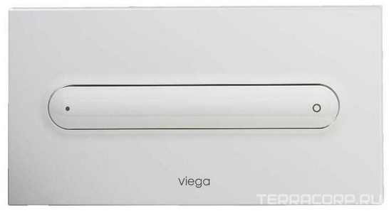 Кнопка для инсталляции арт.606664, пластик, цв.белый  Viega  11 (8332.1) KL Viega Style 597108