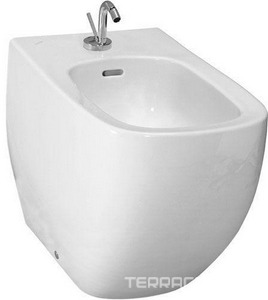 Биде напольное 560х360хh430мм, с 1 отв. д/смес., (крепл. в компл.),  ZZ Laufen Palomba 8.3280.1.000.304.1