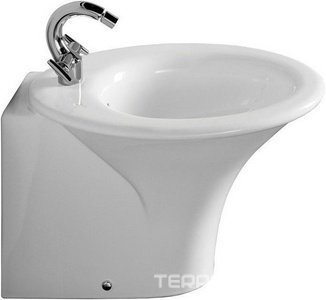 Биде напольное 400х600мм, (крепёж к полу в компл.),  KL Hatria Sculture YR4201