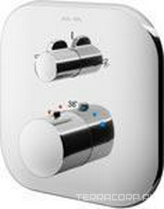 Смеситель для ванны/душа однорычажный, встраиваемый в стену, без внутр.части (арт.F100100), хром ZZ AMPM Sensation F3085500