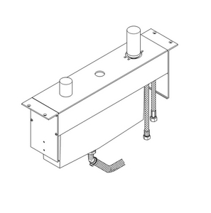 Встроенный механизм для монтажа смесителя для ванны на 3 отв. на плиточном бортике,  ZZ Grohe Chiara 33339000