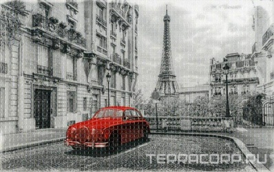 Декор Сириус Лимузин красныйXX25х40