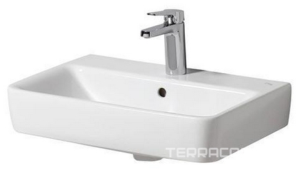 Раковина 550х370мм, с 1 отв.д/смесит., с переливом, Renova Nr.1 Comprimo ZZ