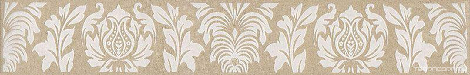 Бордюр Золотой пляж темный беж напольный XX |4.9x30