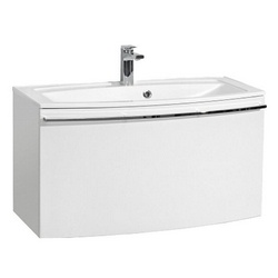 Тумба подвесная Севилья 95 940x500x451 мм, цвет белый жемчуг, без раковины Милан-М, крепеж в комплекте ZZ