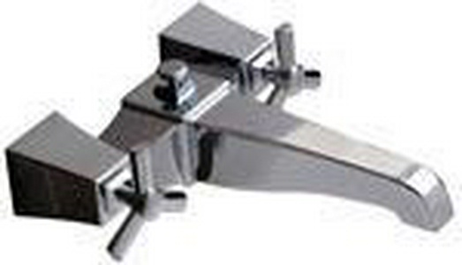 Смеситель для ванны, настенный, шланг, лейка, кронштейн в компл. (хром)  ZZ Devon & Devon Time TIME234МCR