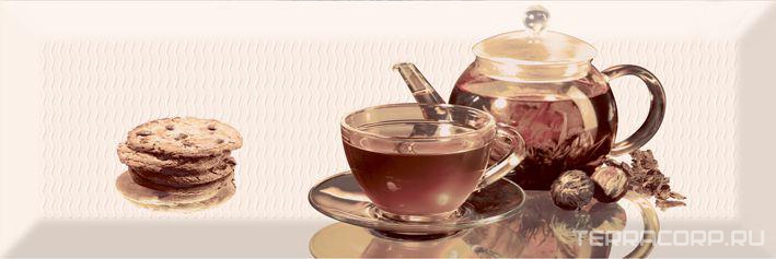Керамическая плитка Absolut Keramika Monocolor 10x30 Decor Tea 01 B 10x30 Комбинированный, фото 3