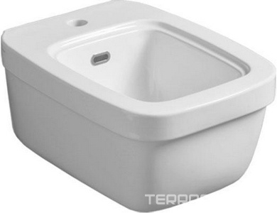 Биде подвесное, с 1 отв.д/смесит., 52х37см, комплект креплений в компл., (цв. белый)  ZZ Simas Evolution EVO19/F85