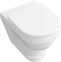 Унитаз подвесной, 370х560мм, без сиденья, крепления в компл. (01 white), Omnia architectura XX