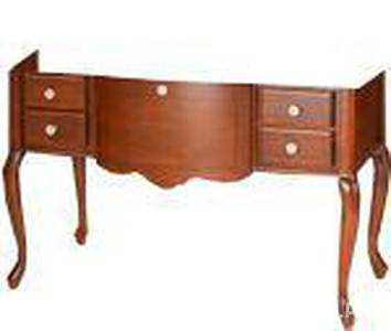 Тумба напольная 121х58х80см, 4 выдвижн. ящика, 1 выдвижн. центральный ящик (цв. Noce Intarsiato, ручки Mani 16, бронза),  ZZ Gaia Linosa BAlinoNO Intarsiato/Mani 16 BR