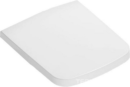 Сиденье для унитаза c механизмом плавного опускания, быстросъемное, (крепления цв. хром в комплекте),  ZZ Hatria Fusion Q YXVZ01