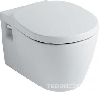 Унитаз подвесной Коннект 365*450*338, без крышки, белый ZZ Ideal Standard Connect E803501