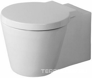 Унитаз подвесной, 410х575см, (без сиденья), Starck 1 ZZ