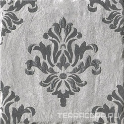 Decori inserto Aloha Cendre s/6  ZZ |20x20