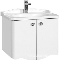 Тумба Венеция 65 610*490*432 мм, цвет белый, без раковины арт.1A706931VN010, ножек ZZ