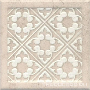Керамическая плитка Kerama Marazzi Лонгория Декор  B99XX15x15 Бежевый 